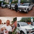 Alcalde Carlos Pinedo Cuello entregó ocho camionetas a la Fuerza Pública para fortalecer la seguridad en Santa Marta Alcalde Carlos Pinedo Cuello entregó ocho camionetas a la Fuerza Pública para fortalecer la seguridad en Santa Marta