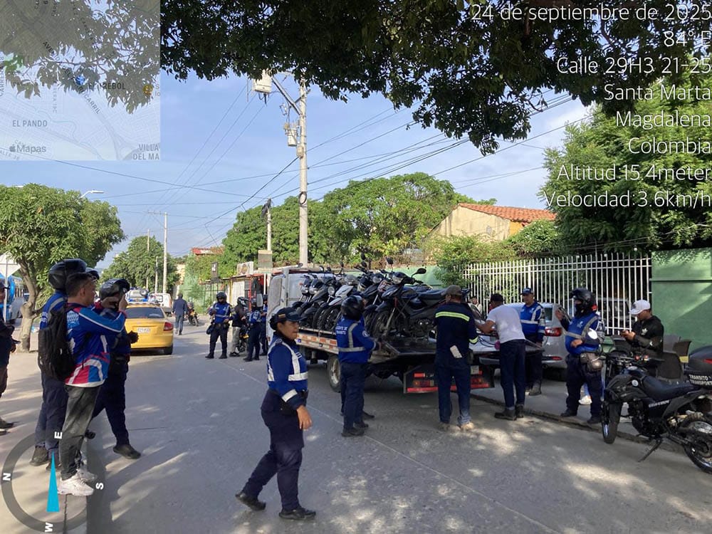 Alcaldía intensifica operativos y emite advertencia a quienes ocultan o adulteran placas de los vehículos