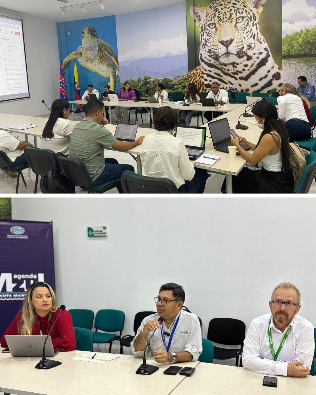 Corpamag fue sede del tercer comité técnico del sitio RAMSAR ciénaga Grande de Santa Marta