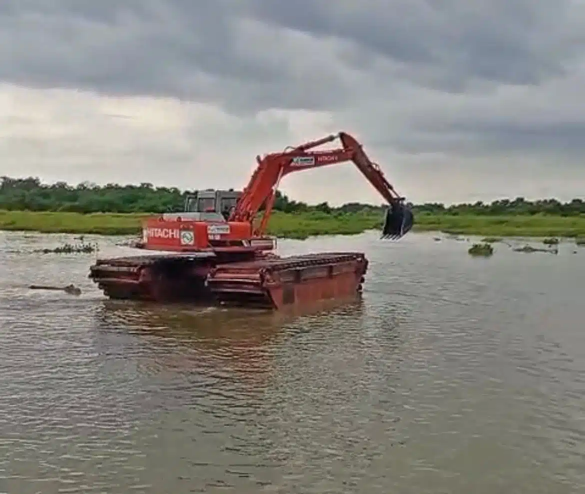 Corpamag inicia trabajos de remoción de sedimentos en el sector de Trojas de Cataca