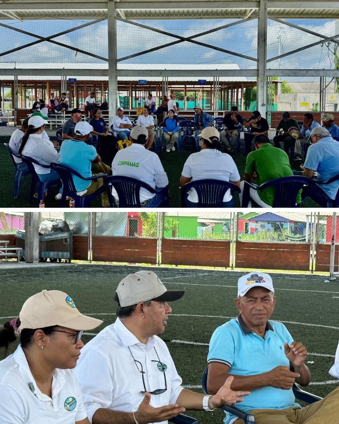 Corpamag presentó acciones piloto para el control y manejo de la Hydrilla en reunión comunitaria convocada por el Ministerio de Ambiente