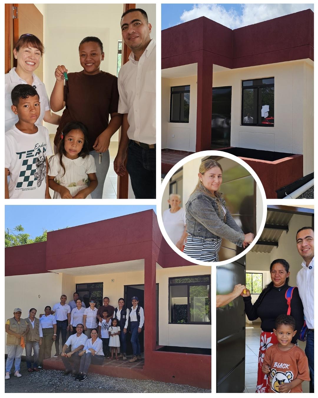 Drummond cumple el sueño de tener vivienda propia y digna a 240 familias de La Jagua de Ibirico y Chiriguaná