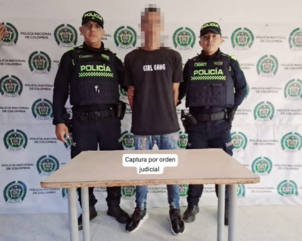 La Policía Nacional captura a ciudadano requerido por el delito de hurto simple