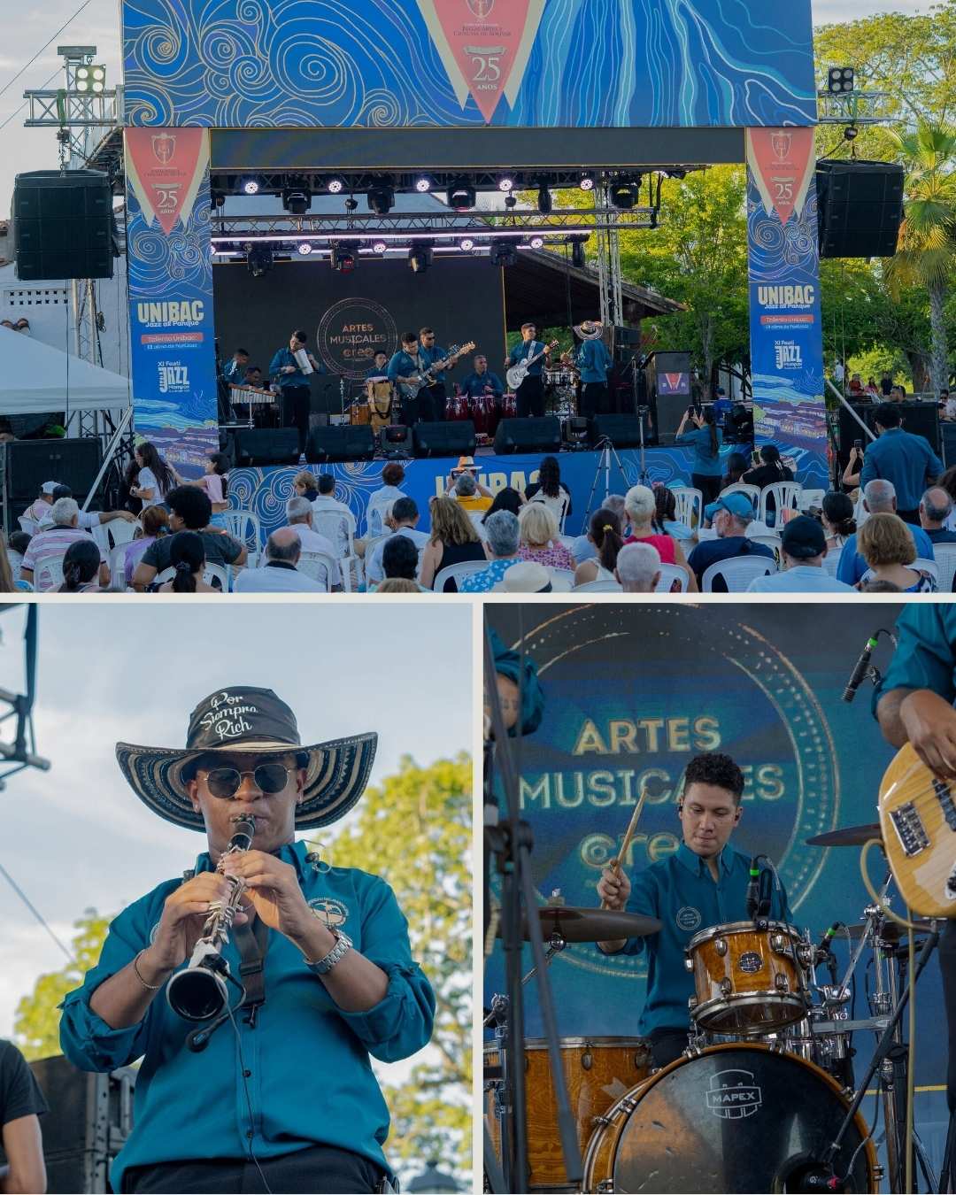 Orgullo UNIMAGDALENA Ensamble Carpe Diem deslumbra en el Festival Internacional de Jazz de Mompox 2025