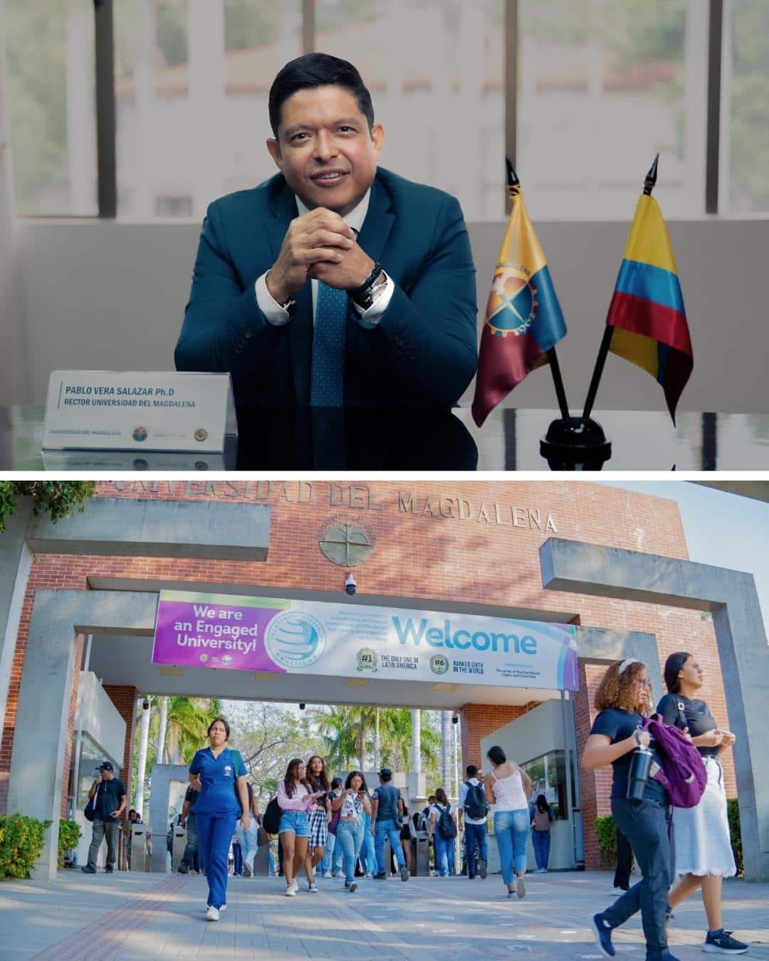 Rector de UNIMAGDALENA agradece al Senado de la República por aprobación de la Reforma a la Ley 30