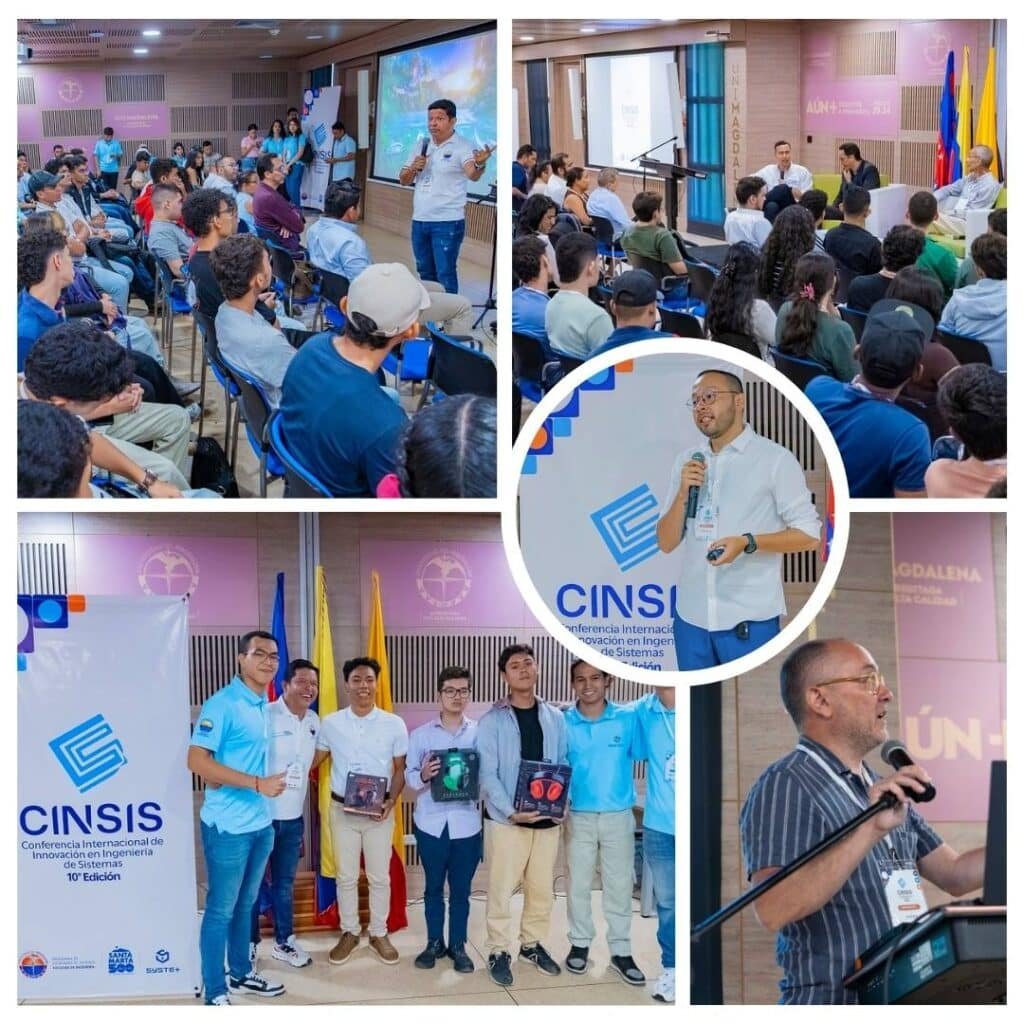 UNIMAGDALENA puso a la Inteligencia artificial (IA) como temática central en la 10.ª Conferencia CINSIS