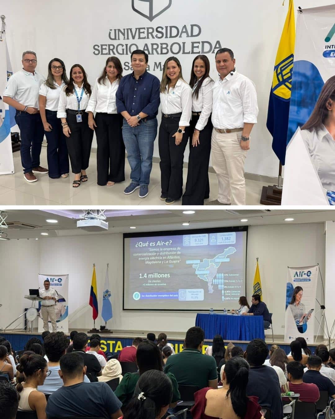 Air-e y la Universidad Sergio Arboleda fortalecen la confianza ciudadana con asesoría jurídica gratuita