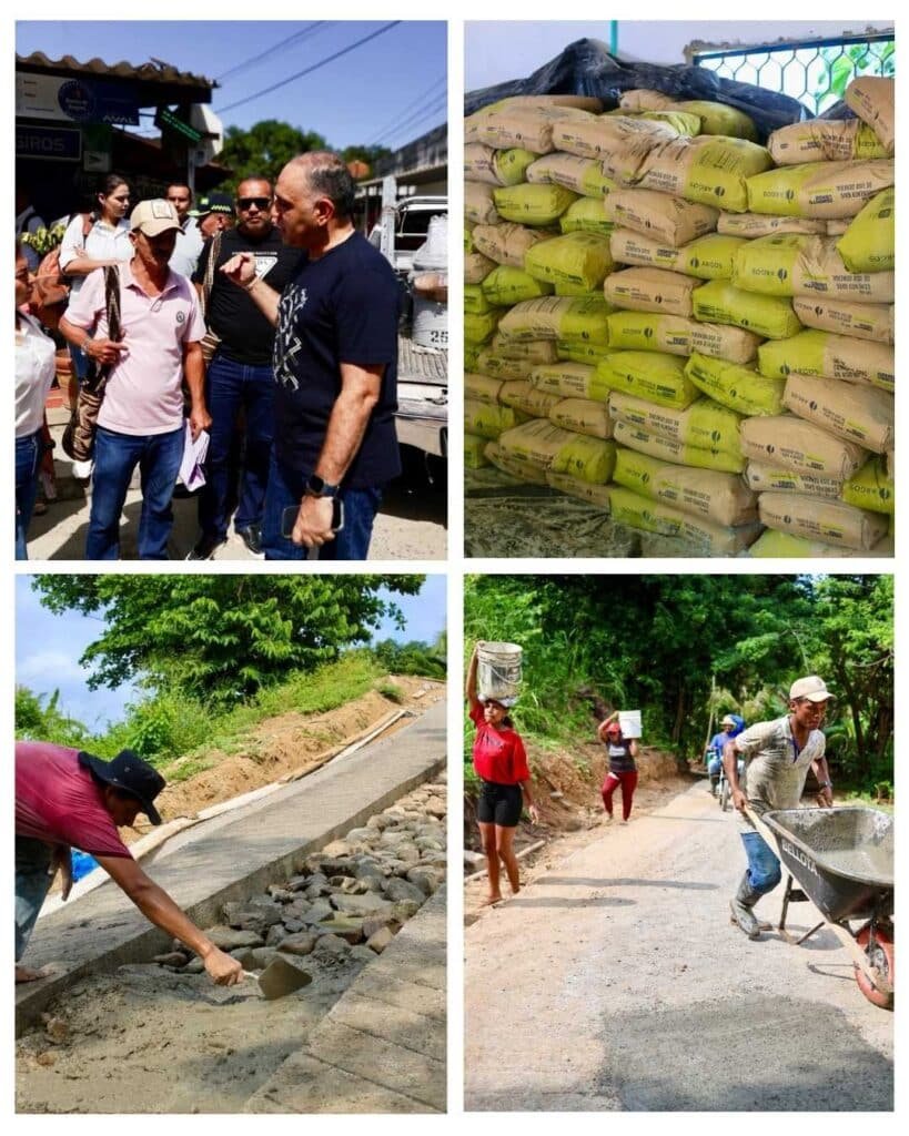 Alcalde Carlos Pinedo Cuello fortalece el desarrollo rural con obras que transforman vidas en la Sierra Nevada
