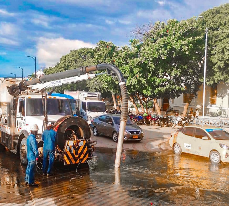 Avanzan en un 90% la reparación del colector Centro que solucionarálos rebosamientos en el Centro Histórico
