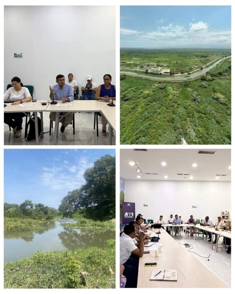 Corpamag lideró mesa técnica interinstitucional para mitigar riesgo de desbordamientos del Río Sevilla