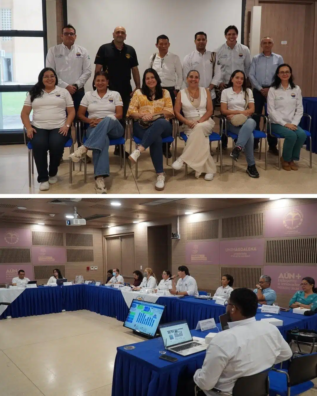 Culmina visita de pares académicos al Programa de Ingeniería Ambiental y Sanitaria de UNIMAGDALENA