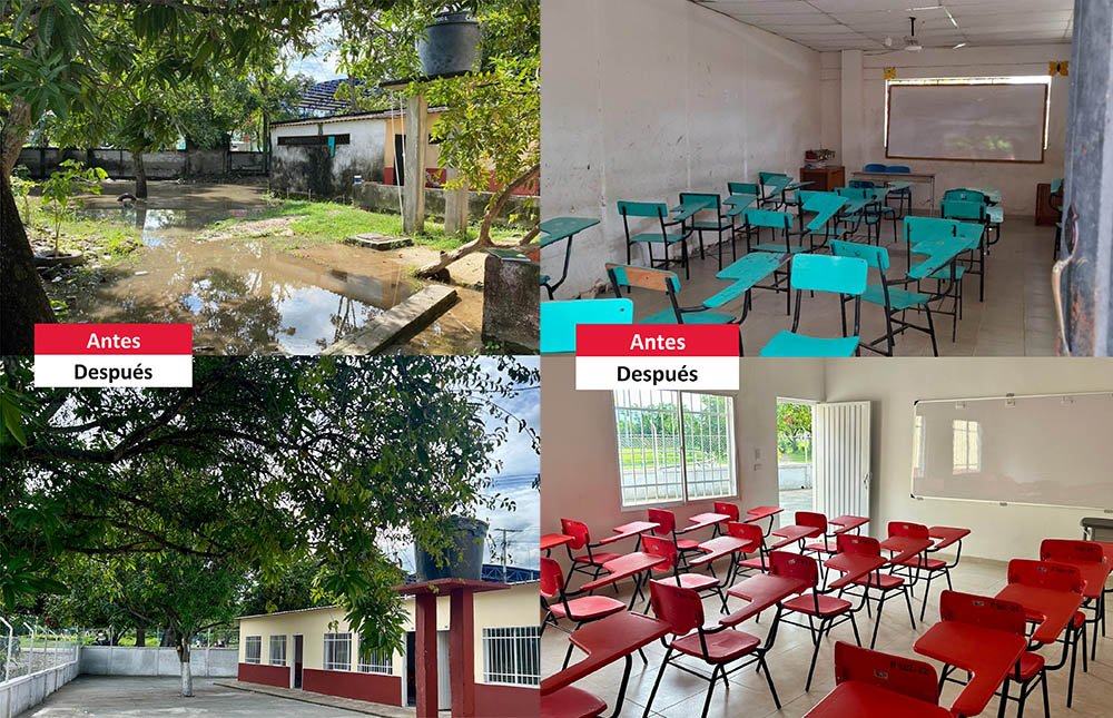 Drummond Ltd fortalece la educación en Aracataca con la remodelación y dotación de la IED Elvia Vizcaíno de Todaro sede Las Palmeras