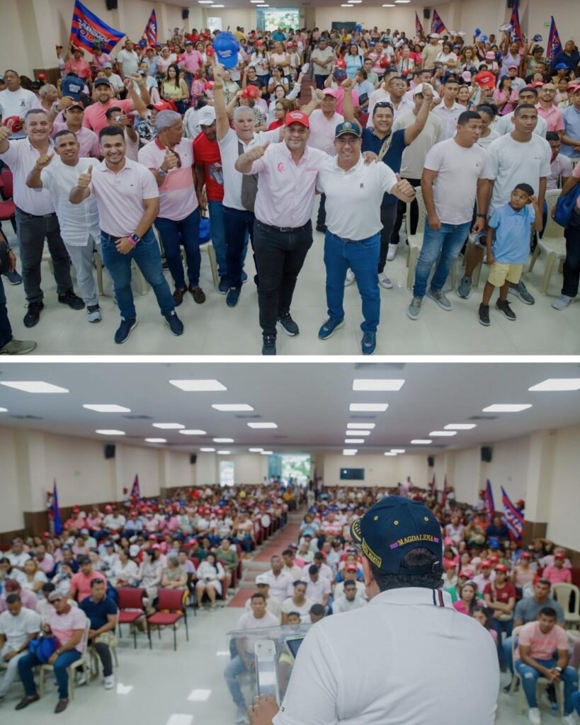 Educadores del Magdalena se volcaron al multitudinario encuentro con Noya