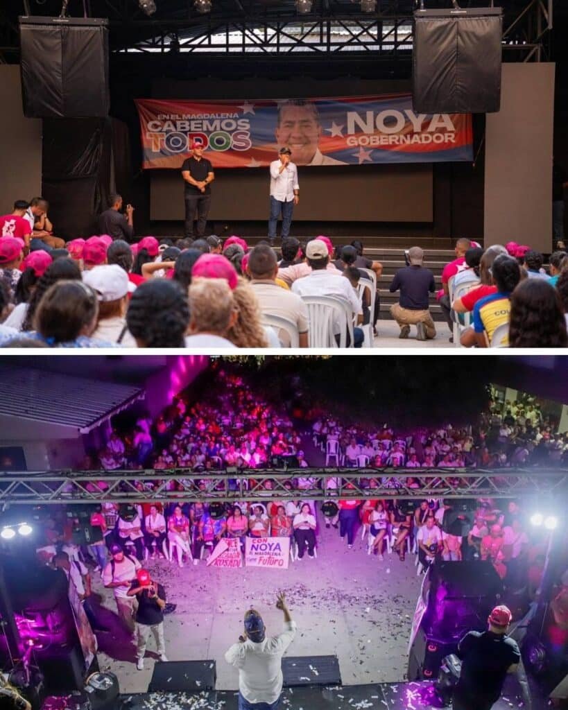 Noya ante más de 3300 personas propone dignificar la salud y fortalecer el deporte en el Magdalena