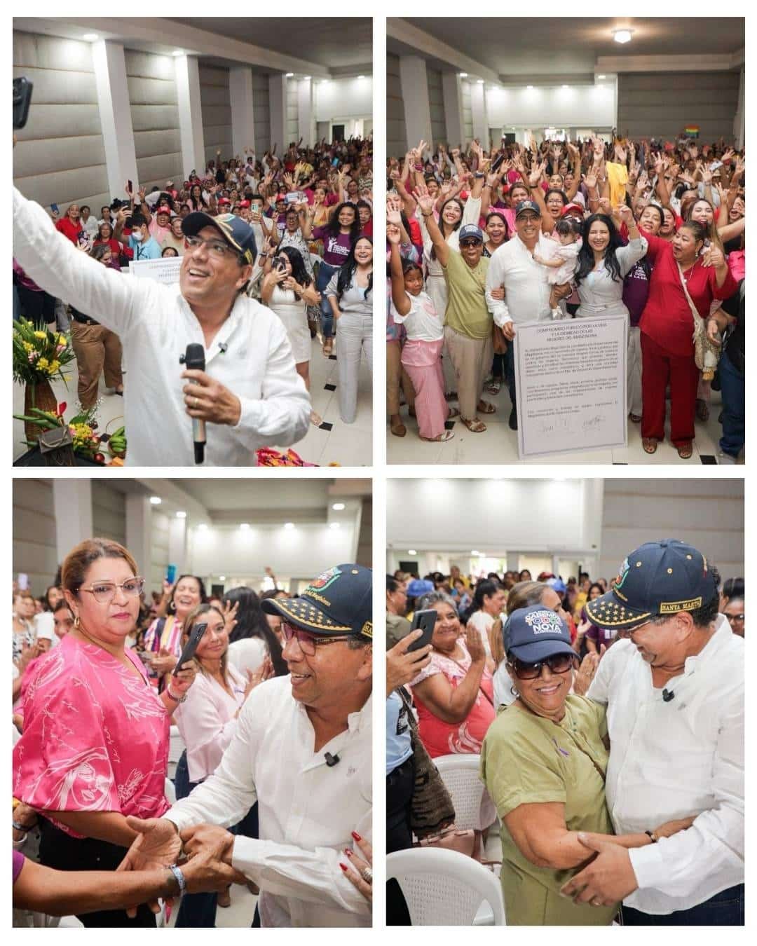 Noya asume compromiso público por la vida y la dignidad de las mujeres en el Magdalena