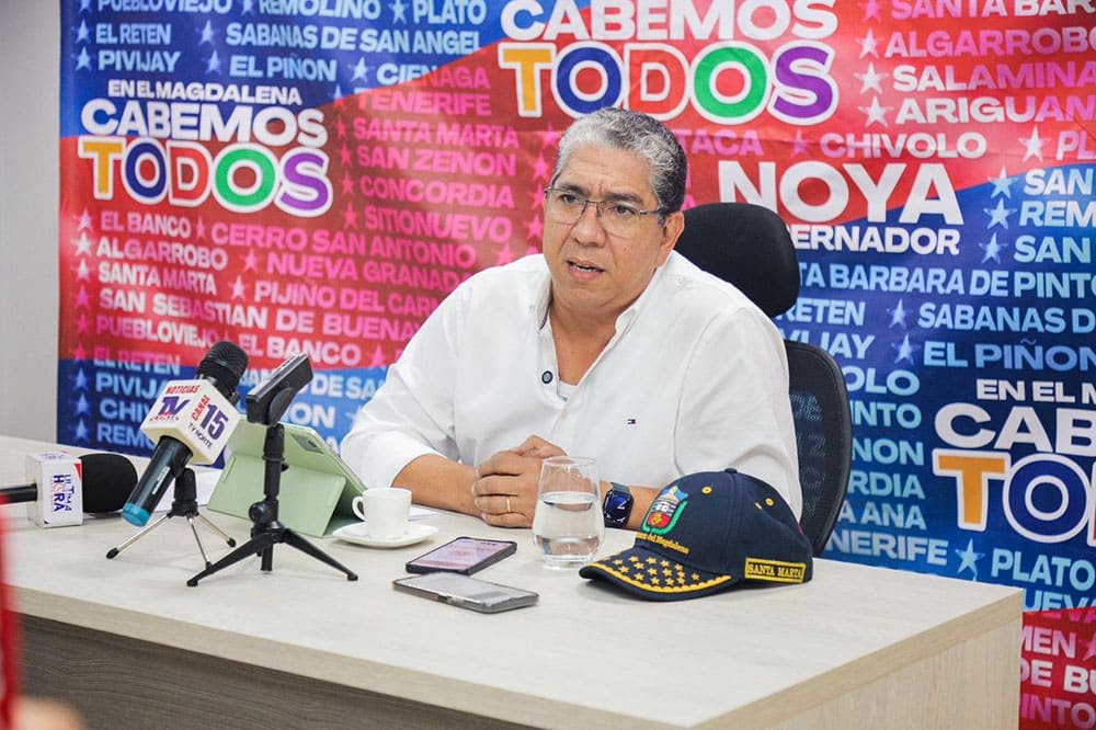 Noya reafirma su compromiso con el Magdalena y aclara que no tiene inhabilidades para aspirar