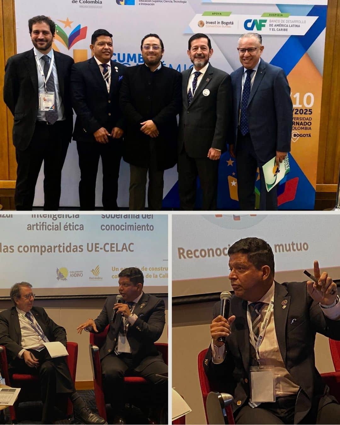 Rector Pablo Vera lidera discusión sobre Educación Superior, ciencia e innovación en la VI Cumbre Académica de América Latina y el Caribe - Unión Europea