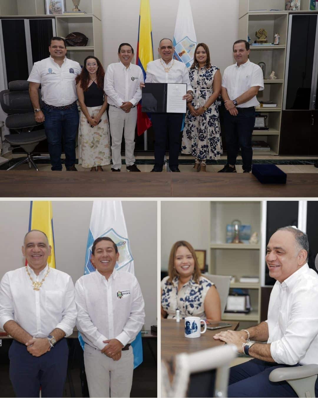 Santa Marta recibe de Boyacá la máxima distinción por su aporte histórico y cultural a Colombia
