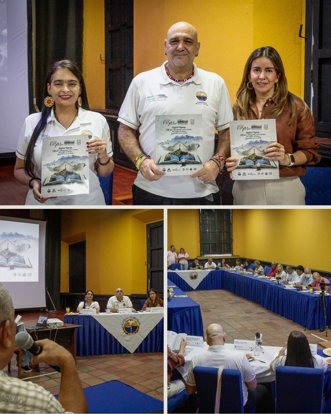 UNIMAGDALENA lanza la 7ª. Feria Internacional del Libro FilSMar un diálogo entre el pasado y el futuro de Santa Marta