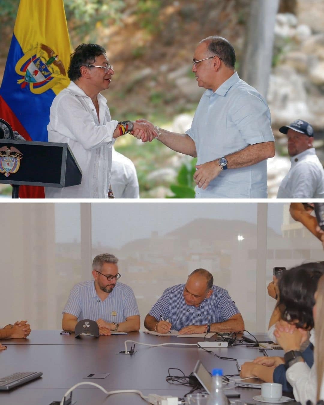 ¡Listo el CONPES para plantas desalinizadoras! Pinedo es el alcalde que más ha gestionado soluciones reales para el agua de Santa Marta