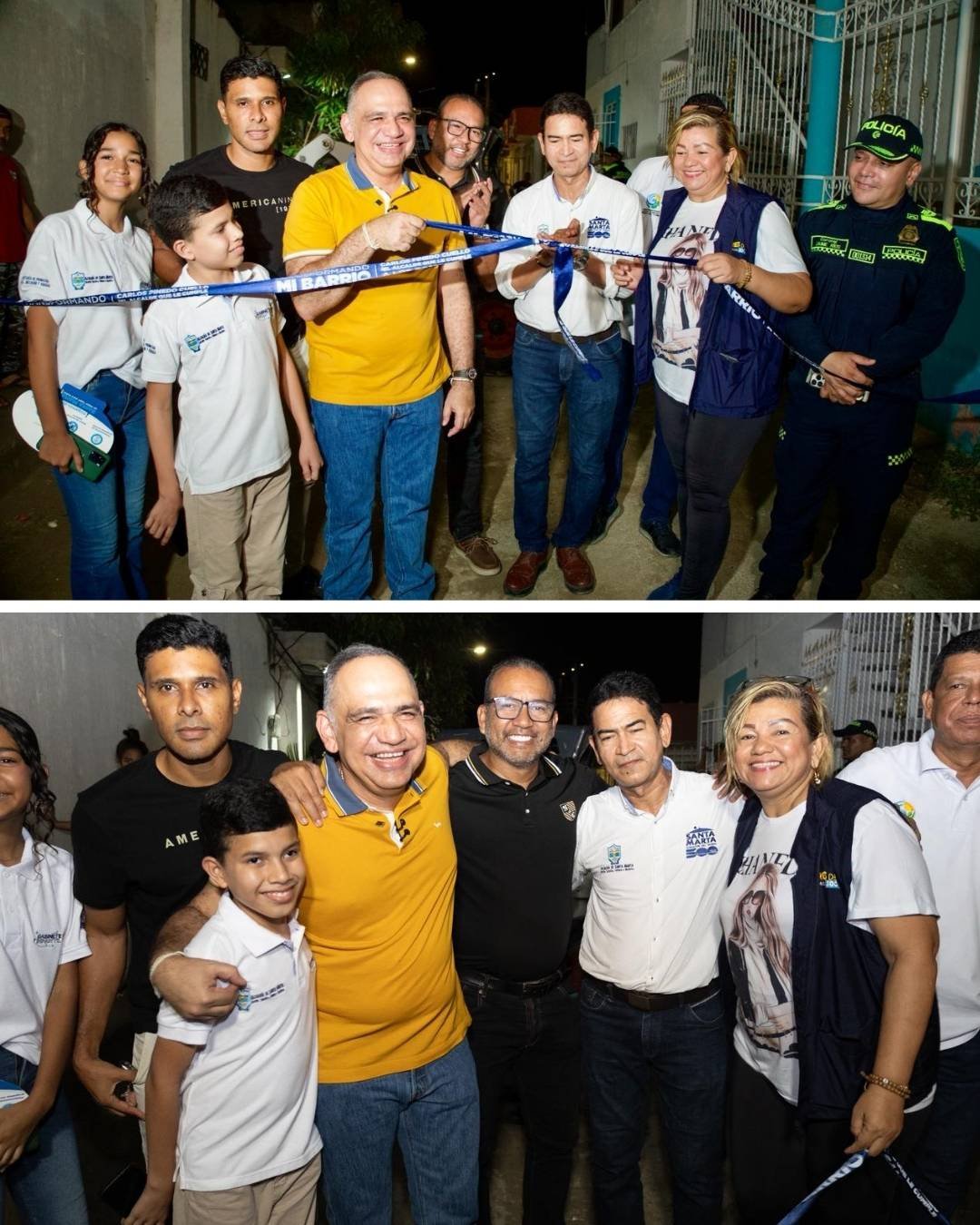 ¡Transformando mi Barrio! Alcalde Carlos Pinedo Cuello pone en marcha pavimentación de 6 nuevas calles en Gaira