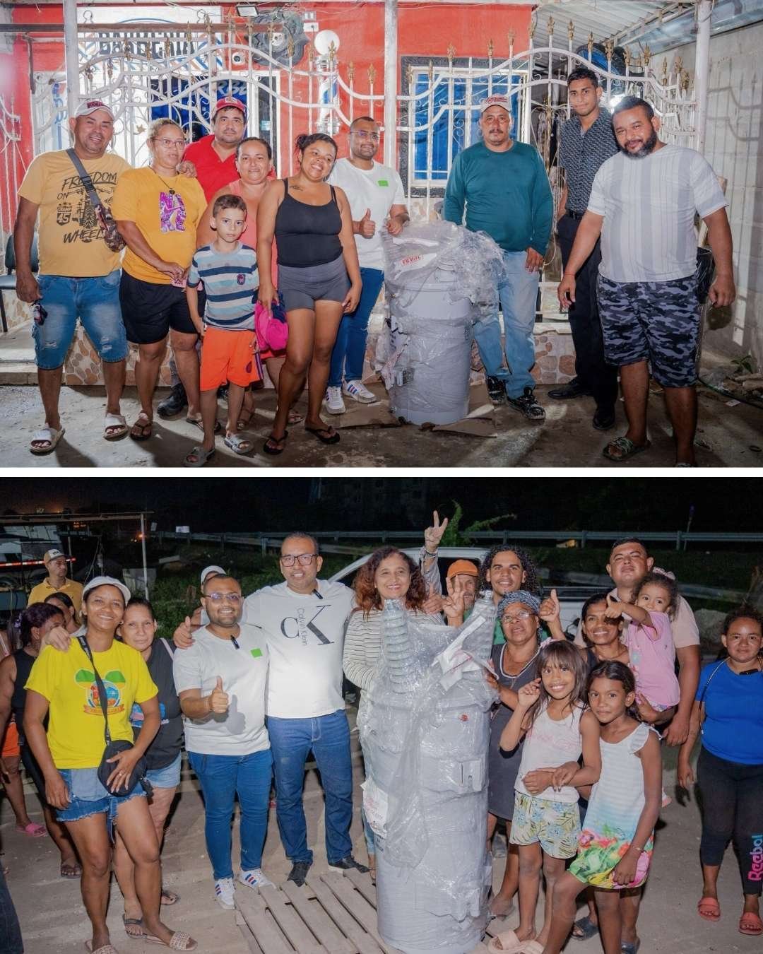 ¡Van 58 en total! Alcaldía de Santa Marta entrega tres nuevos transformadores en diferentes puntos de la ciudad