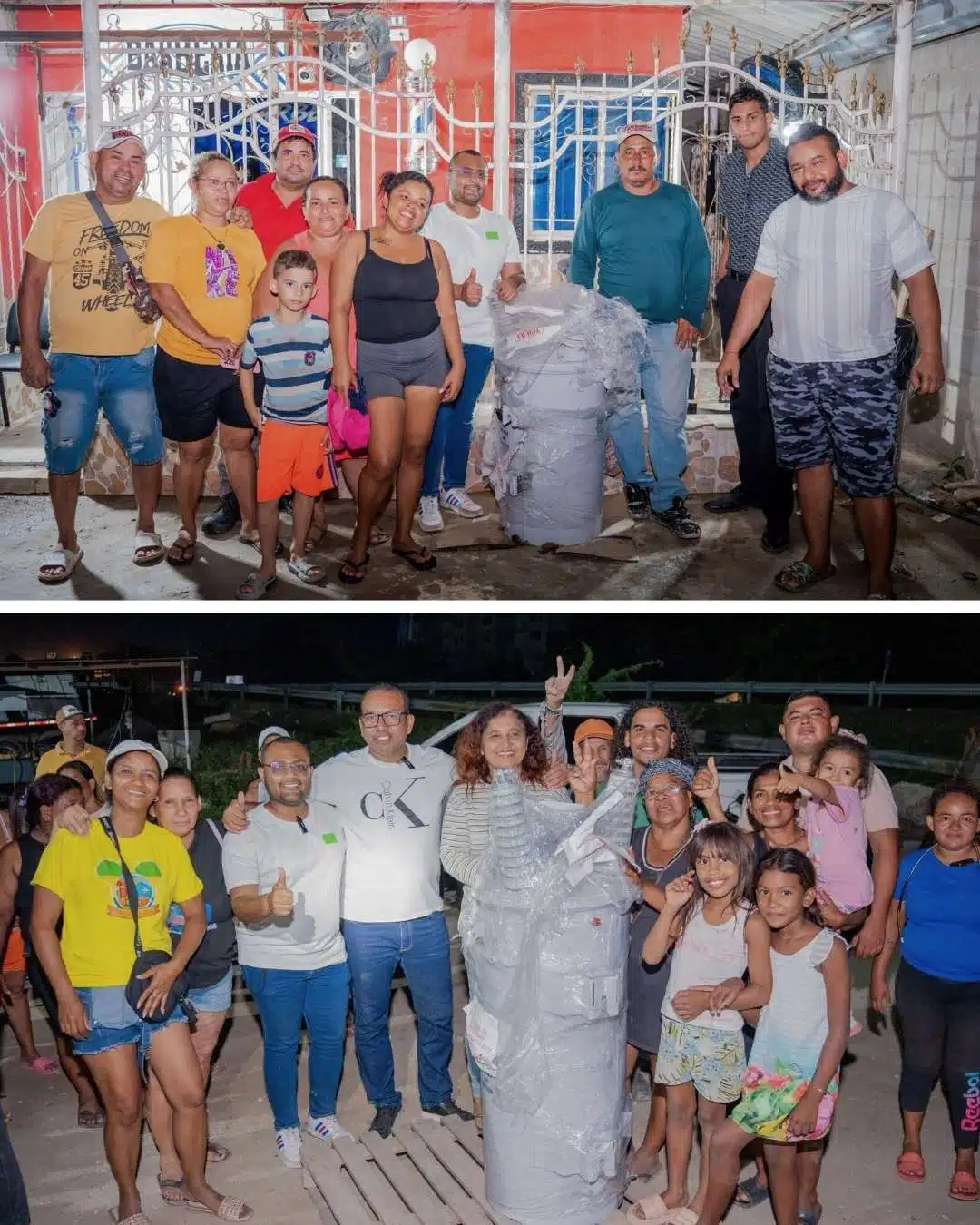¡Van 58 en total! Alcaldía de Santa Marta entrega tres nuevos transformadores en diferentes puntos de la ciudad