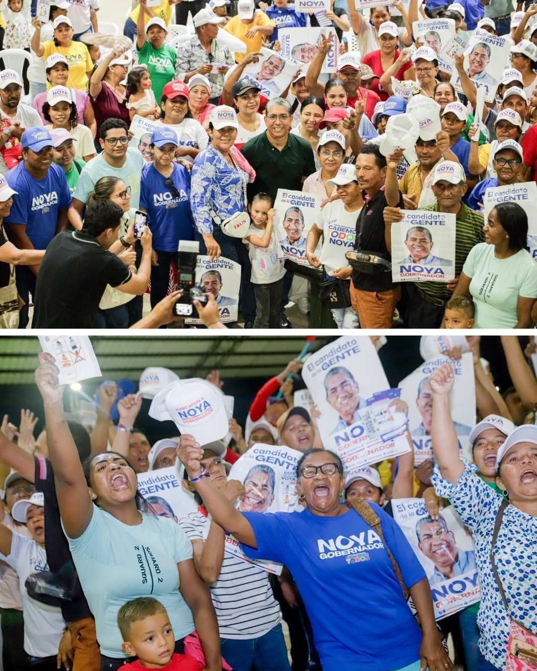 Construir el nuevo hospital y la rehabilitación de las vías terciarias, las prioridades de Rafael Noya en Pijiño del Carmen