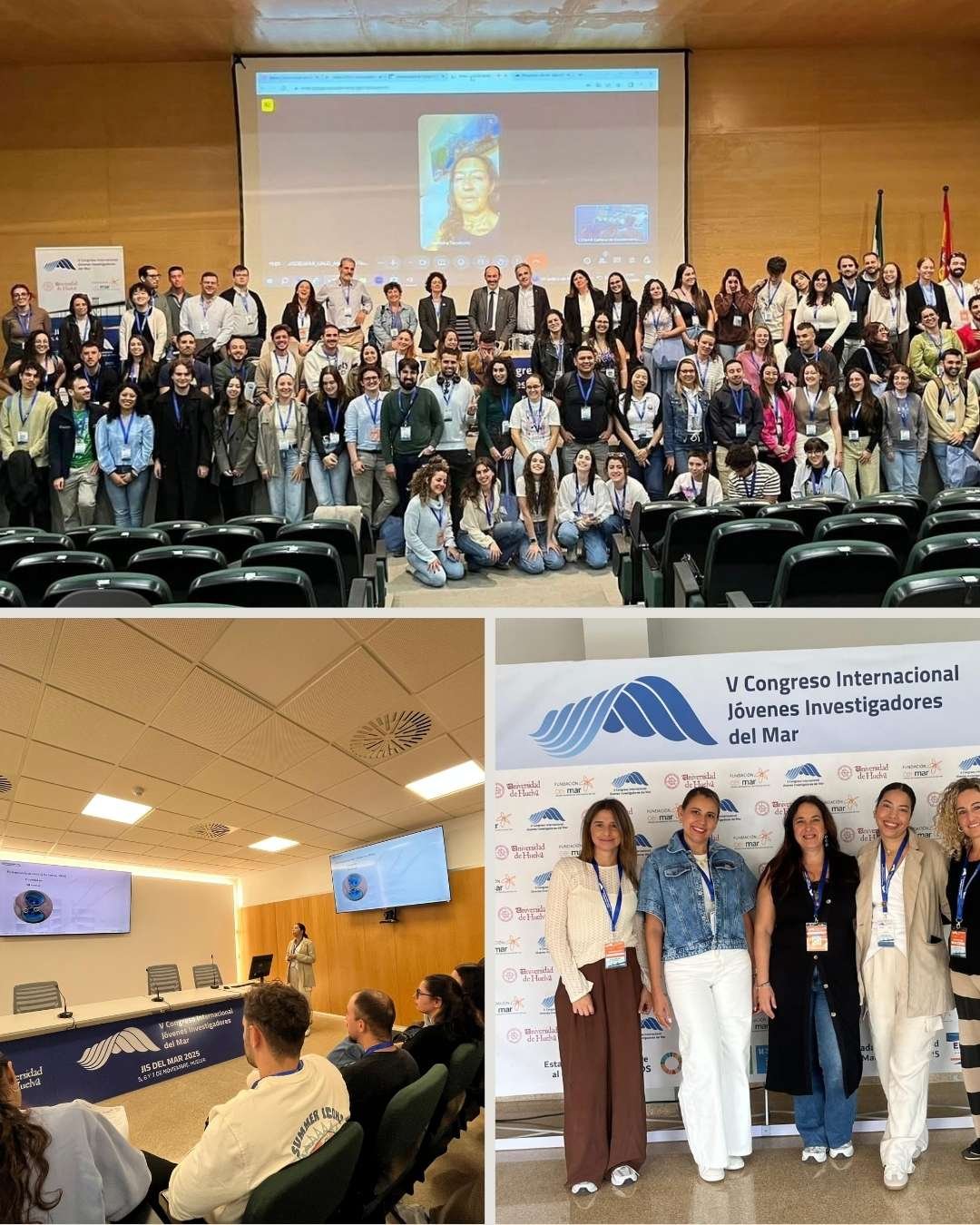 Docentes de UNIMAGDALENA participaron en quinto Congreso Internacional Jóvenes Investigadores del Mar, realizado en España
