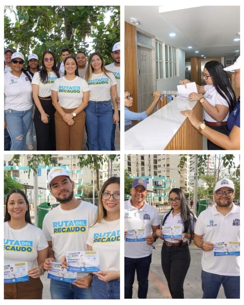 La Dirección de Rentas inicia la “Ruta del Recaudo” en Santa Marta