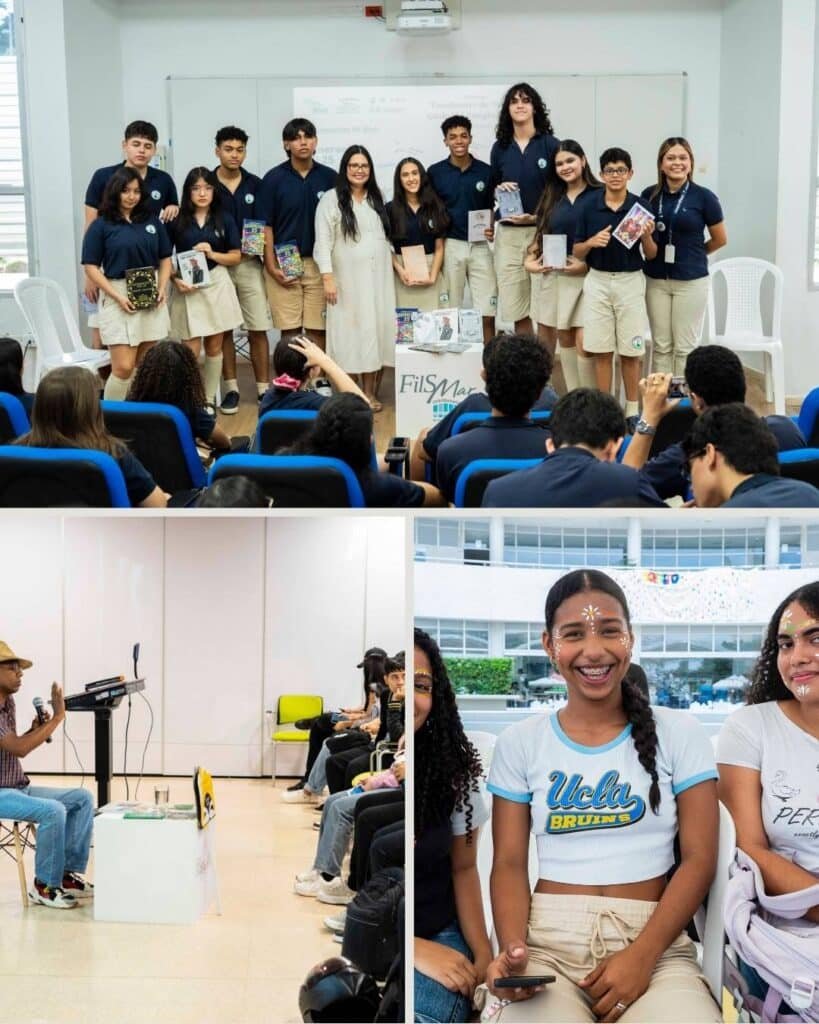 Talleres que inspiran: la pintura se convierte en protagonista en la FILSMAR 2025