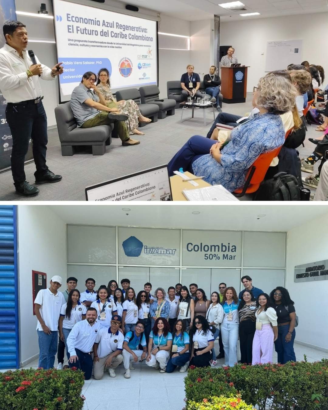 UNIMAGDALENA muestra sus capacidades para construir una economía azul regenerativa