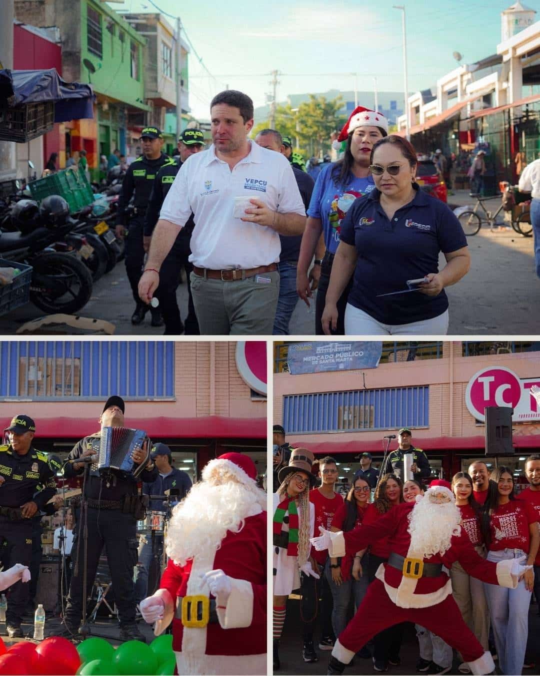 Administración de Carlos Pinedo fortalece la economía a través del madrugón en el Mercado Público
