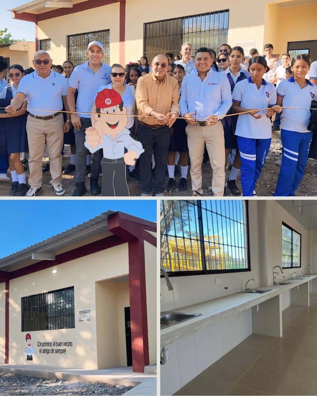 Drummond Ltd. entregó la construcción de Laboratorio de Física y Química en el corregimiento Loma Colorada, Bosconia, Cesar