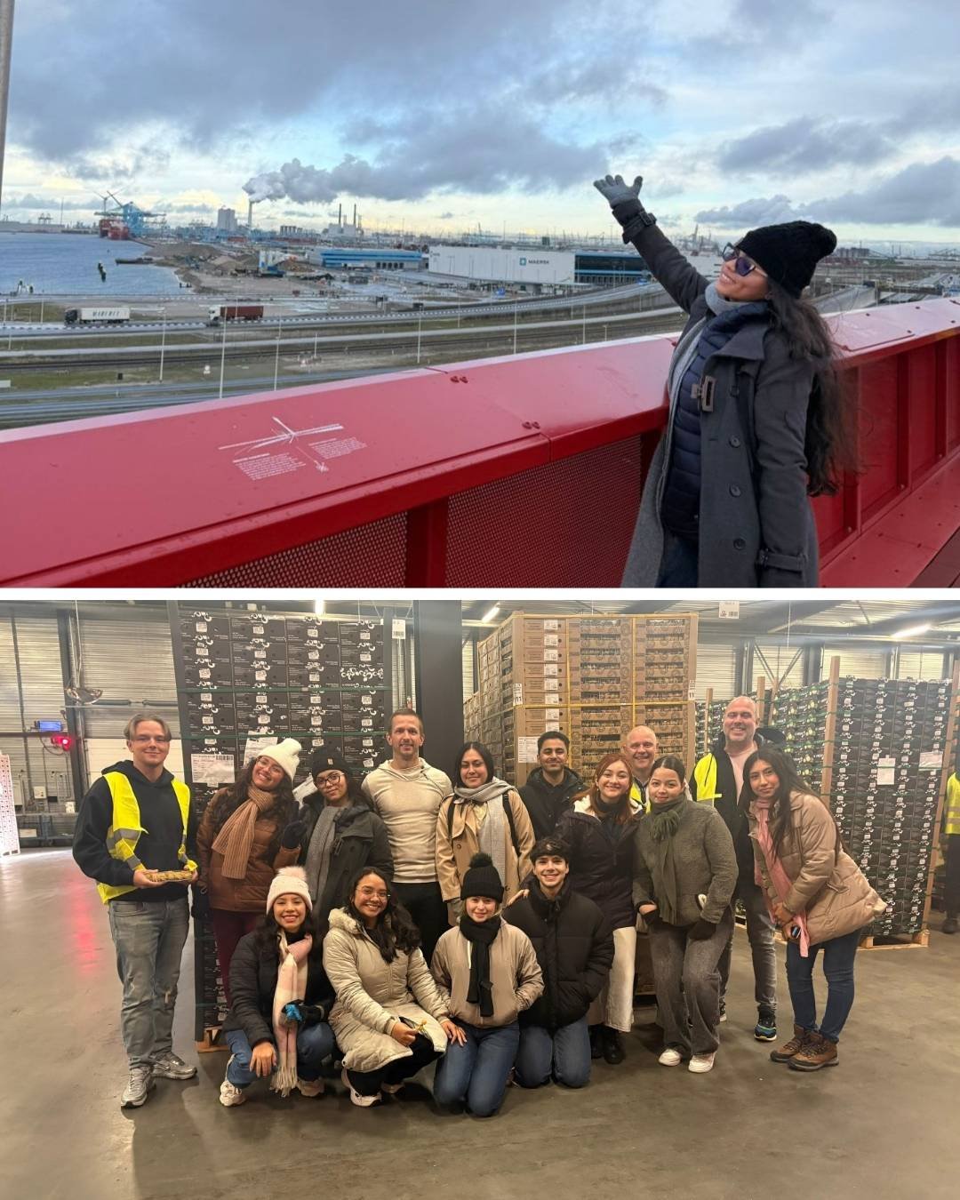 Estudiantes de UNIMAGDALENA fortalecen sus competencias portuarias en Países Bajos
