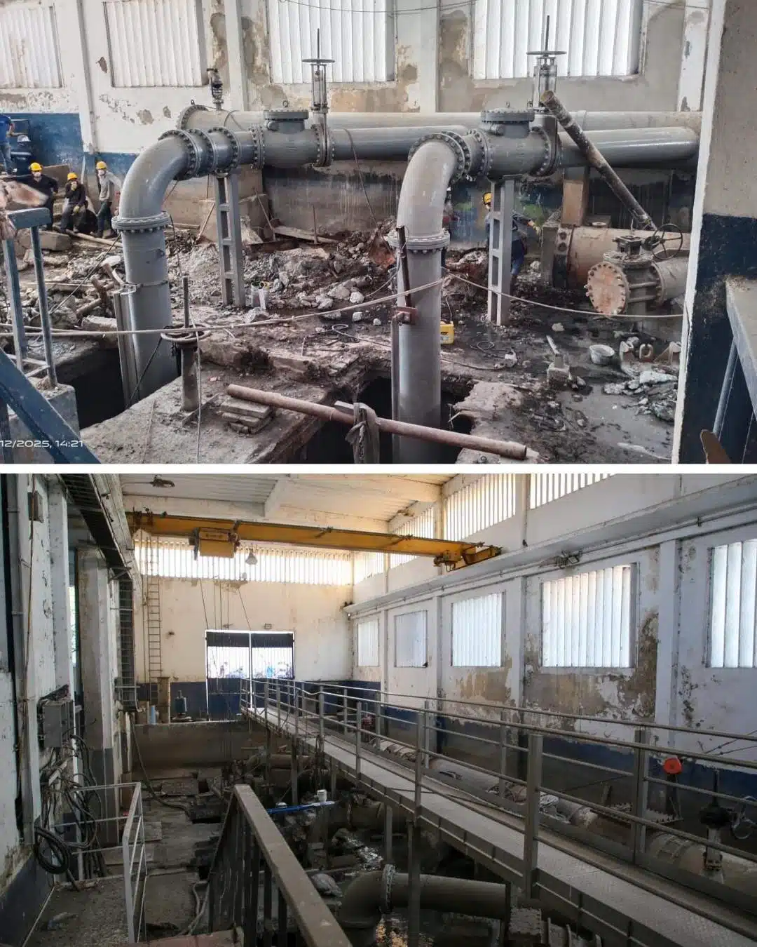 “Inversiones en la EBAR solucionarán fallas en el sistema de bombeo y los rebosamientos de aguas residuales” Alcalde Carlos Pinedo Cuello