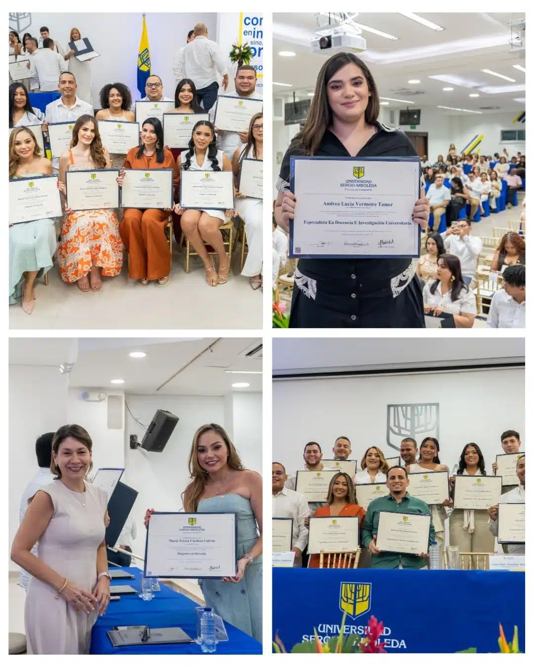 La Sergio otorgó 180 títulos a especialistas y magister