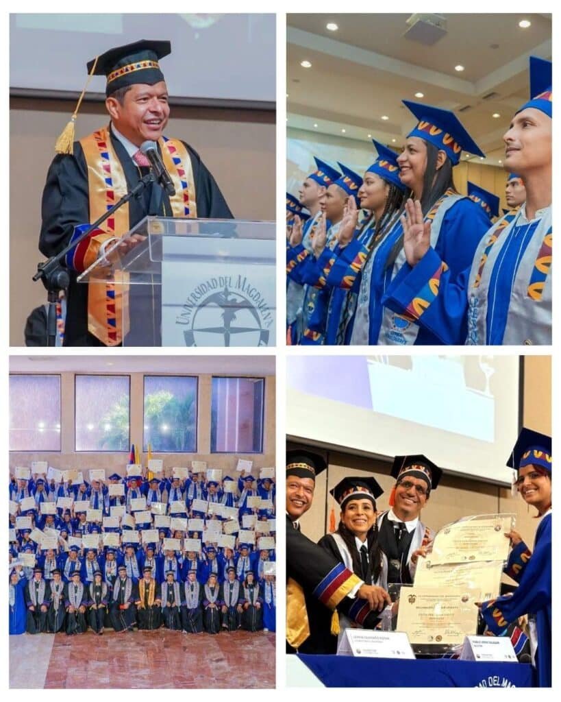UNIMAGDALENA celebra la graduación de 846 nuevos profesionales que transformarán el territorio