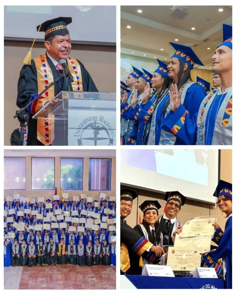 UNIMAGDALENA celebra la graduación de 846 nuevos profesionales que transformarán el territorio