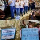 Alcalde Carlos Pinedo instaló la primera piedra del escenario recreodeportivo ‘Galicia Sí Puede’