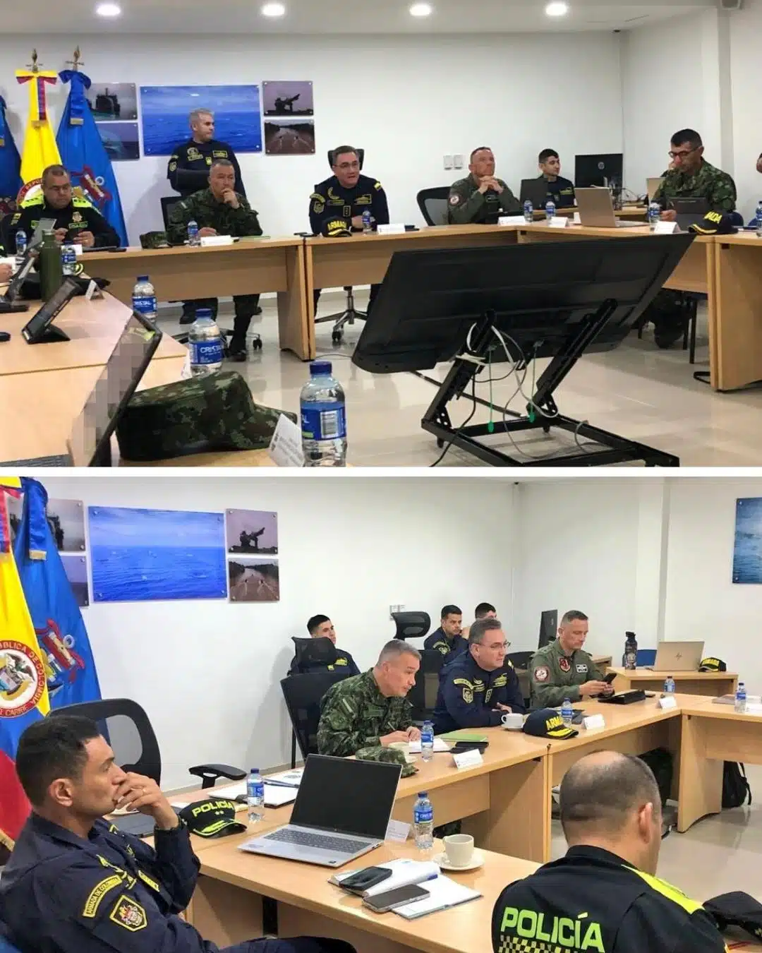 El comandante de la Primera División del Ejército participó en la Reunión de Mando Regional del Caribe