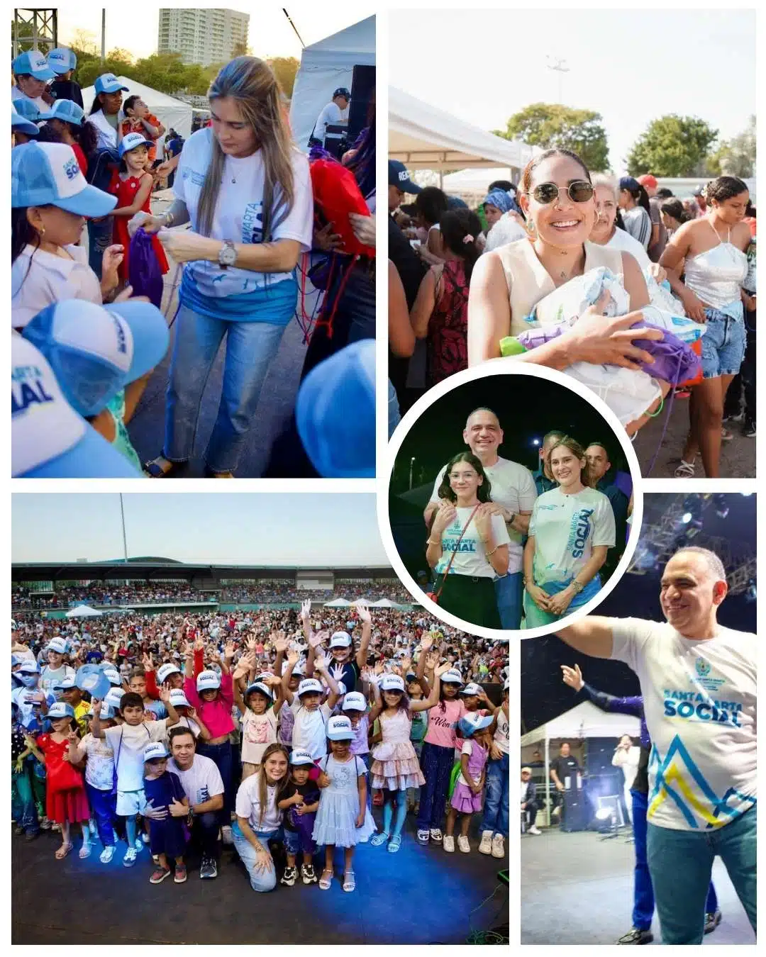 Familias agradecen al alcalde Pinedo por ‘Santa Marta Social 2026’