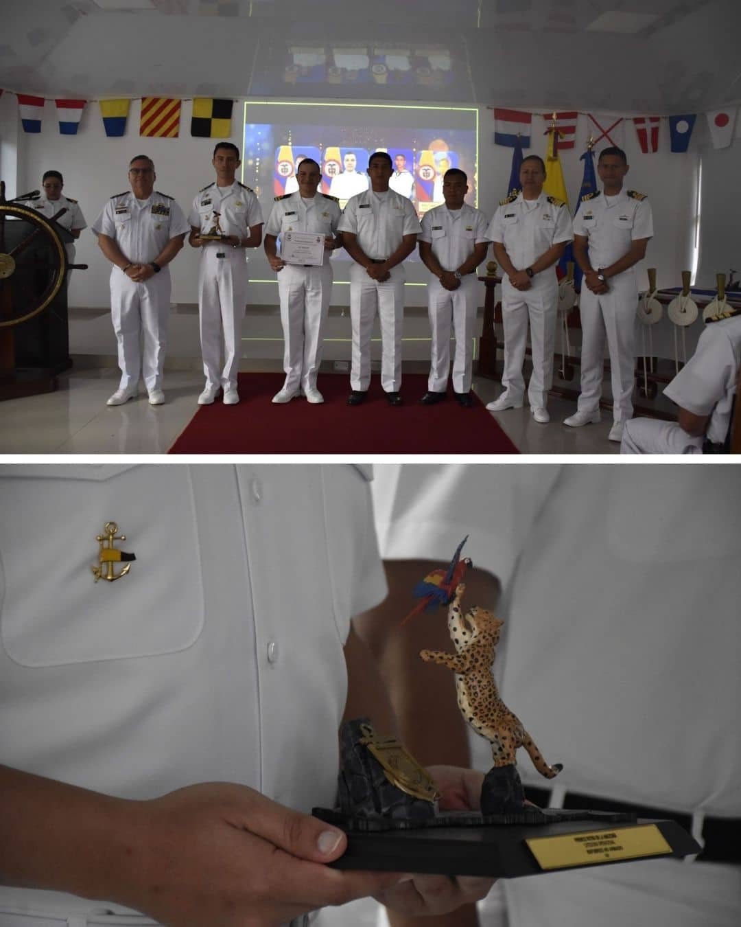 La Fuerza Naval de la Amazonía reconoció la excelencia de sus tripulantes