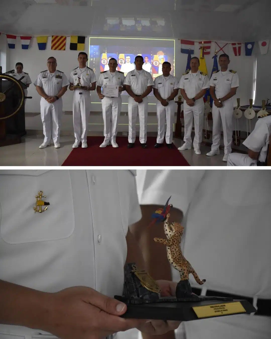 La Fuerza Naval de la Amazonía reconoció la excelencia de sus tripulantes