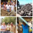 Alcalde Carlos Pinedo Cuello acompaña permanentemente a la comunidad de Vista al Mar tras la emergencia