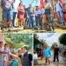 Alcalde Carlos Pinedo Cuello refuerza acciones de atención en la Localidad 1 tras las fuertes lluvias