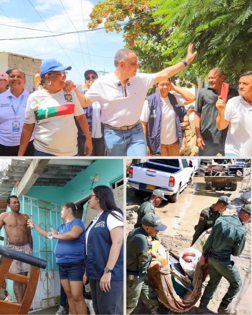 Alcaldía avanza en la atención a damnificados 63 barrios y 23 sectores rurales censados