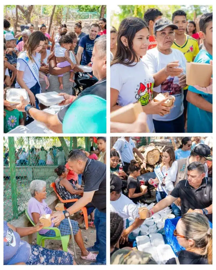 Alcaldía de Santa Marta y la empresa privada atienden a familias damnificadas en Villa Betel