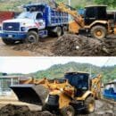 Carlos Pinedo dispone maquinaria amarilla para retirar sedimentos en barrios afectados por las lluvias