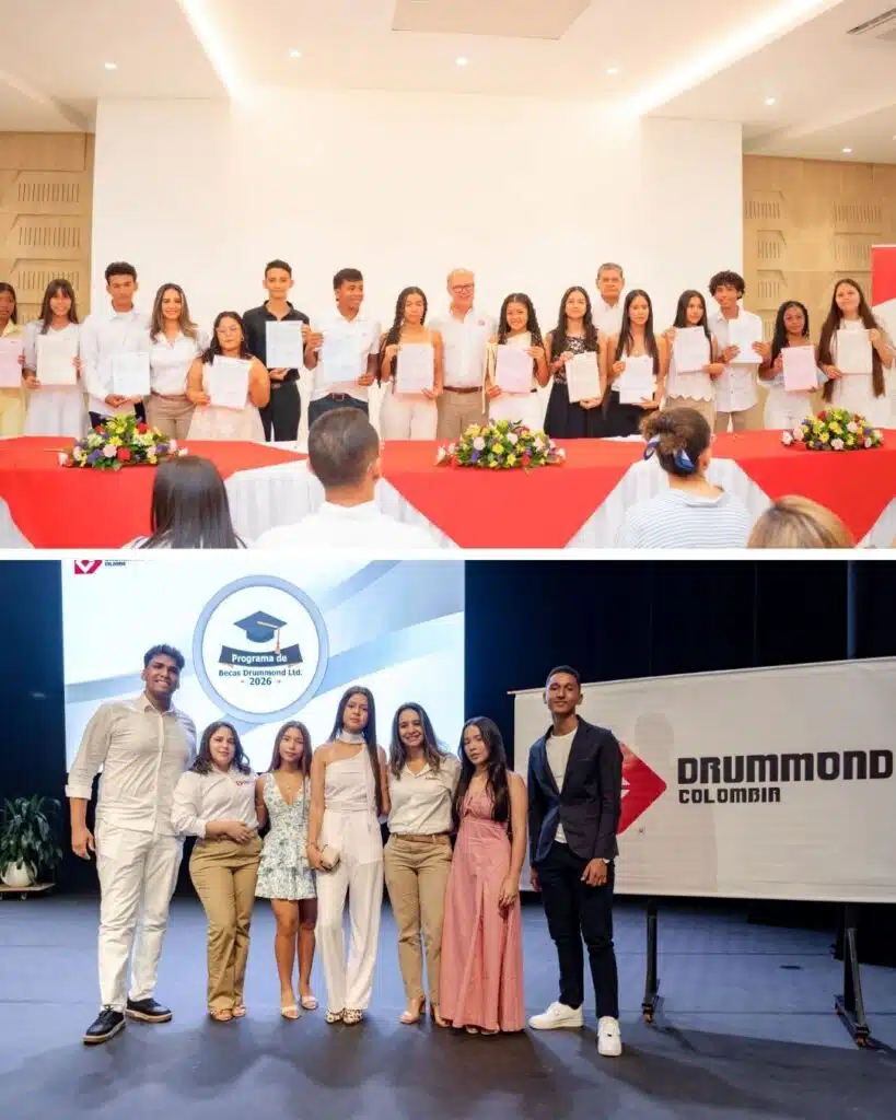 Drummond Ltd. continúa transformando vidas a través de la educación con la entrega de 19 nuevas becas en 2026